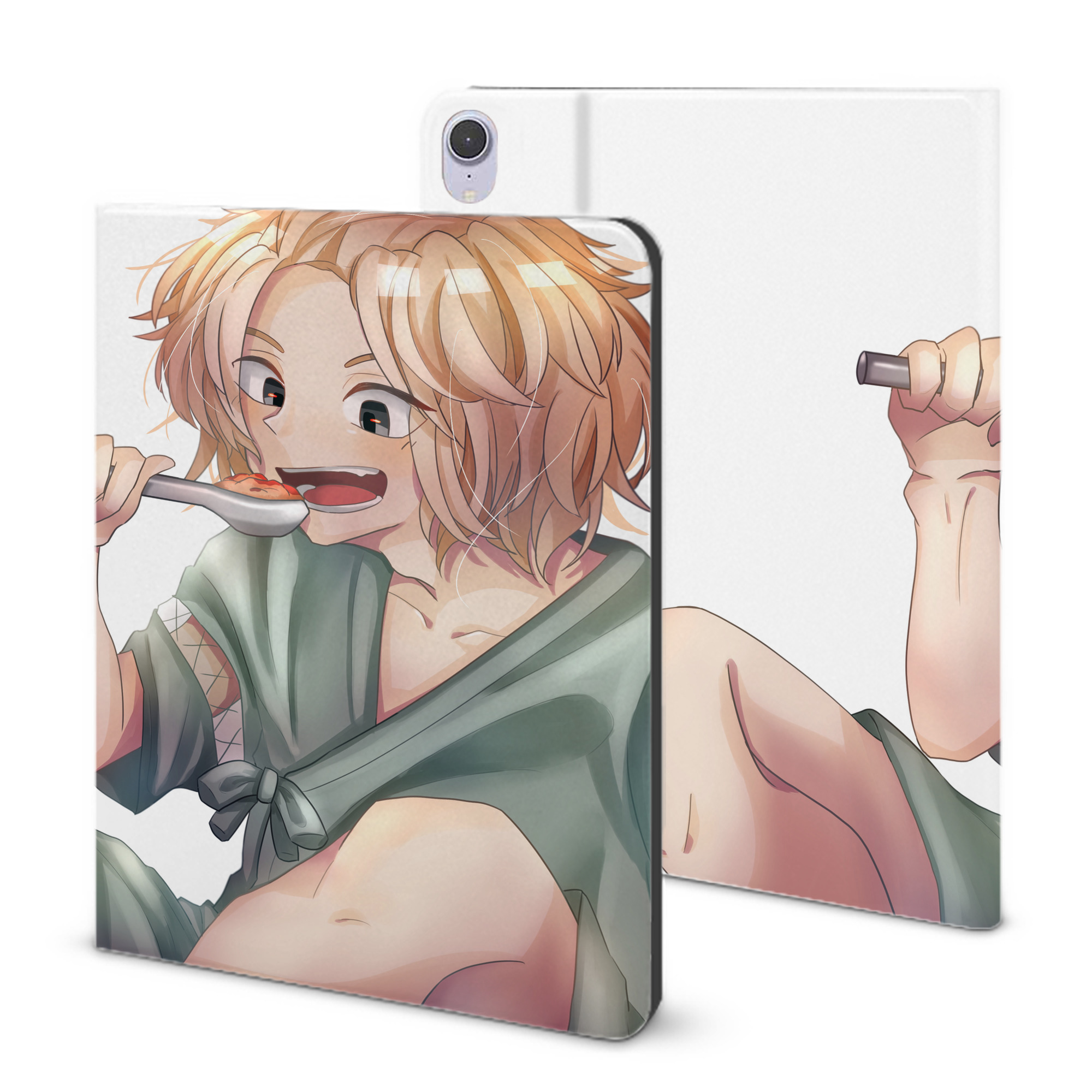 （画像用） 東京リベンジャーズ Tokyo Revengers IPad ケース ブック型 PUレザー TPU 耐衝撃 軽量 薄型 ペン収納なし 全面保護 IPad 各モデル対応